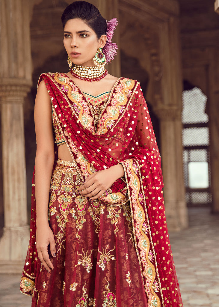 JAHANARA B – LEHNGA CHOLI Tena Durrani