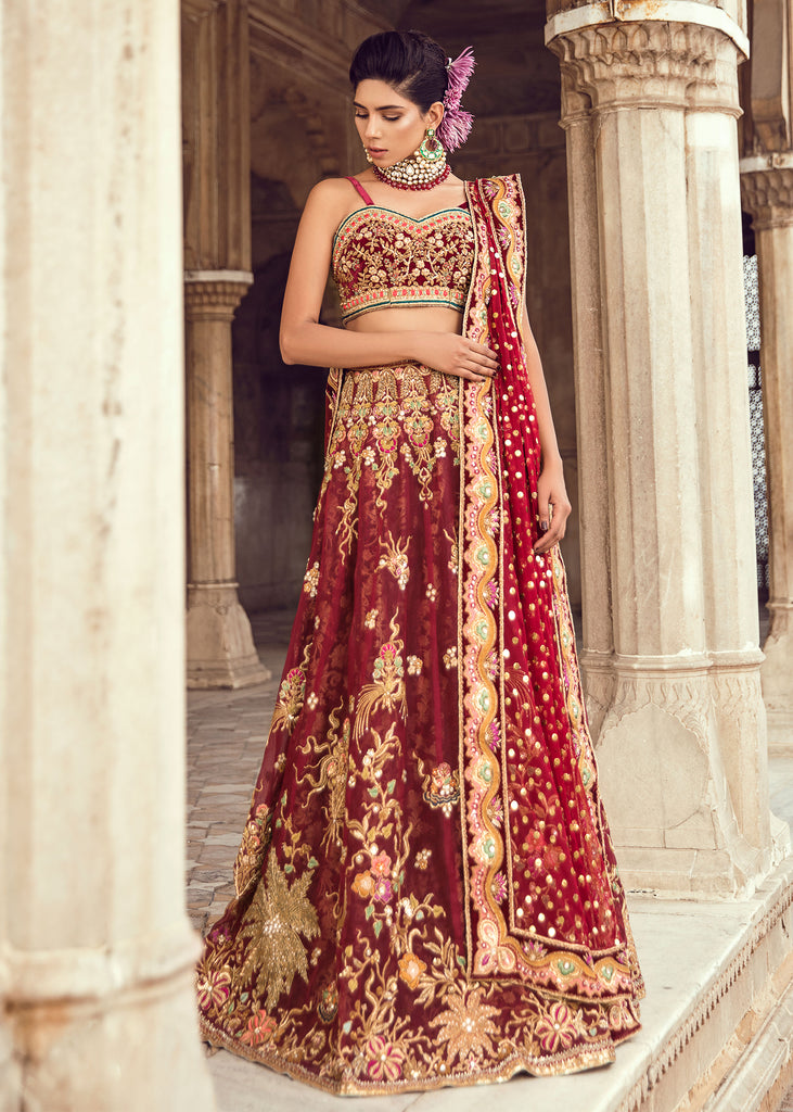 JAHANARA B – LEHNGA CHOLI Tena Durrani