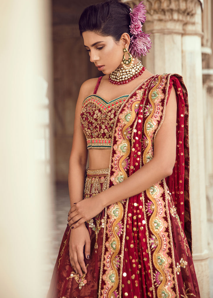 JAHANARA B – LEHNGA CHOLI Tena Durrani