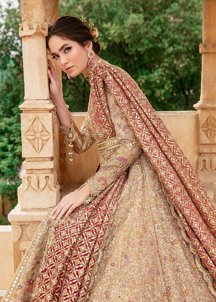 Gold Bloom Gown Tena Durrani